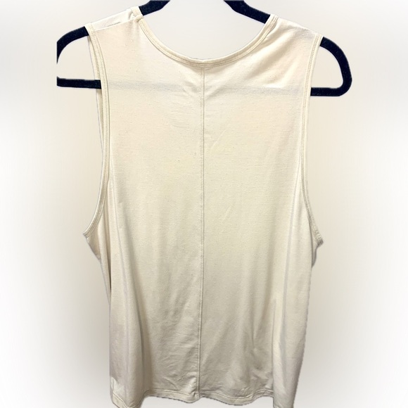 All In Motion Women’s athletic beige Tank Top “I bend so i don’t break“ size XL - Picture 3 of 5